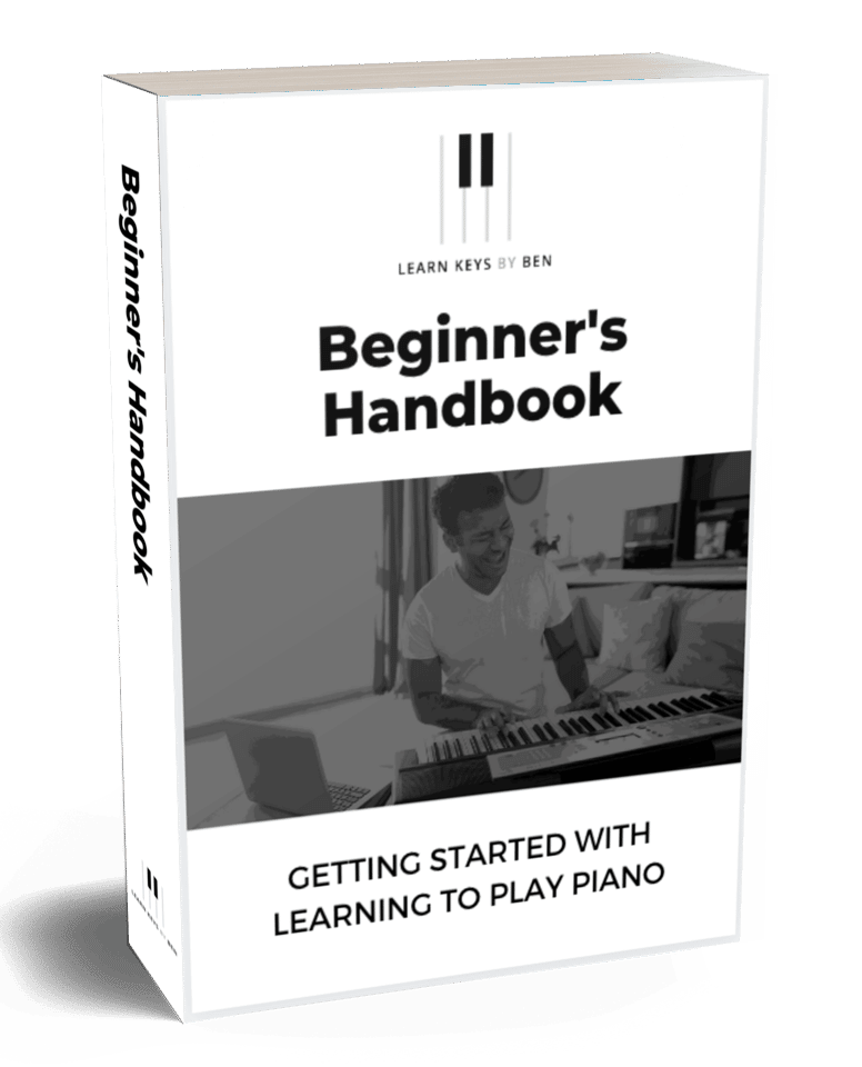 Beginner's Handbook for online piano lessons for adults la
